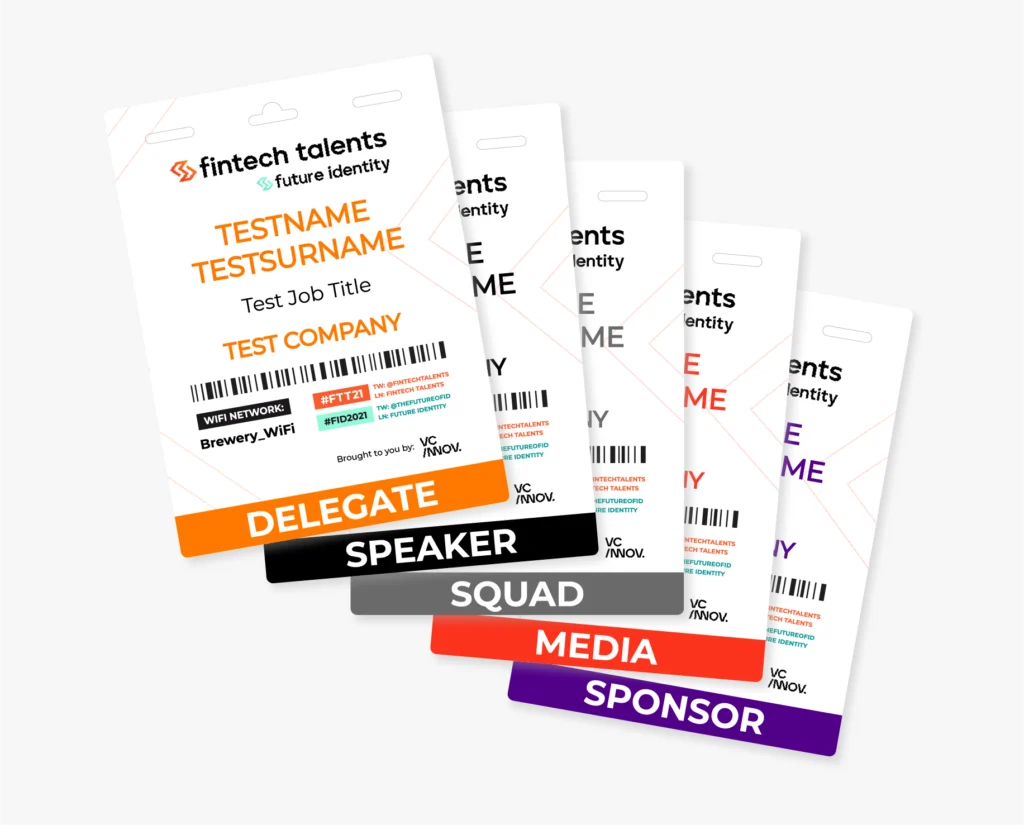 Conference Badge Printing Banstead