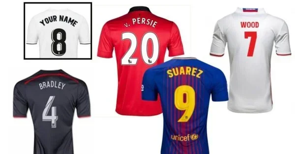 Football Shirt Printing Banstead