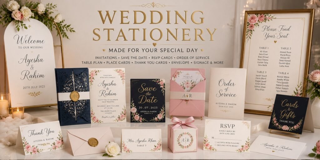 Wedding Stationery Printing Banstead